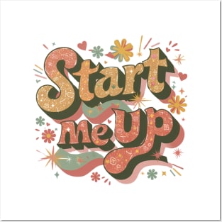 Start me up Posters and Art